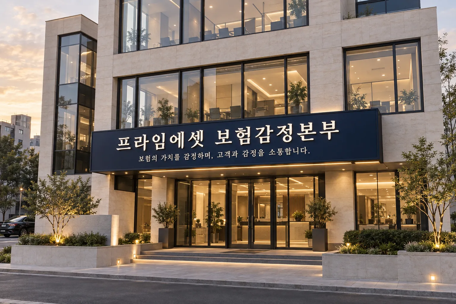 프라임에셋 보험감정본부 — 보험의 가치를 감정하며, 고객과 감정을 소통합니다